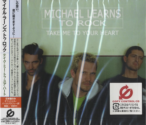 Michael Learns To Rock Take Me To Your Heart Japanese Promo CD